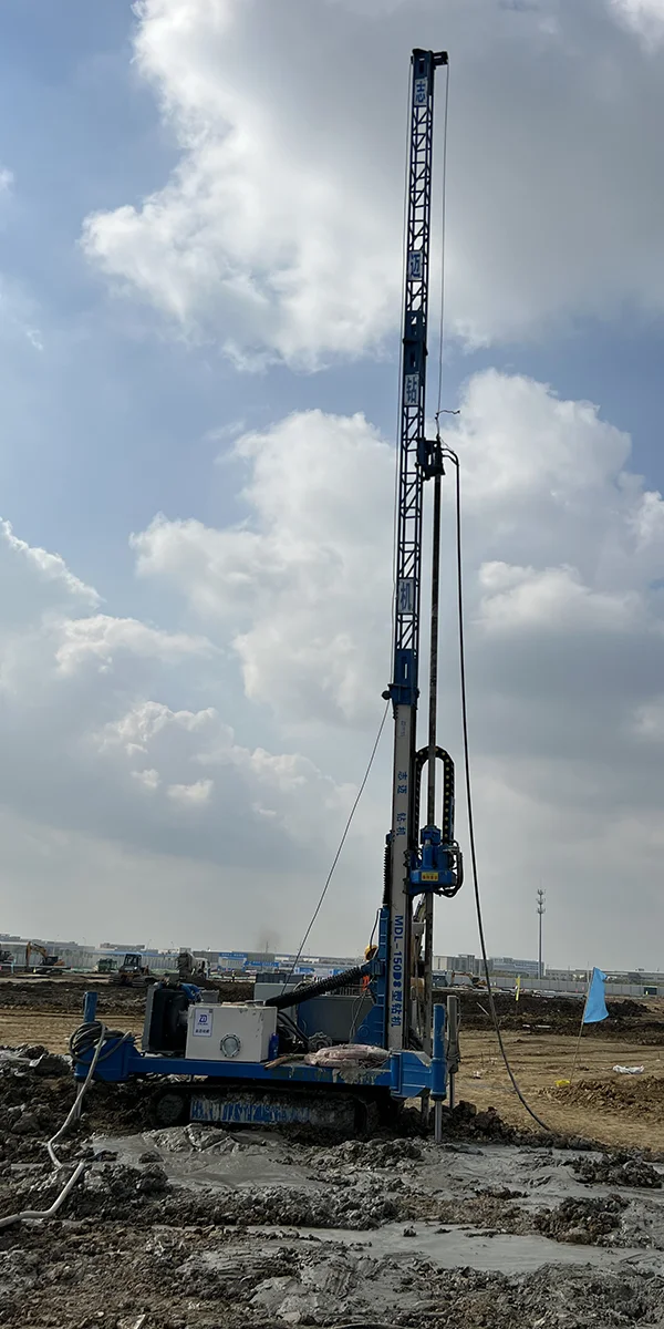 Elevated Jet Drilling Rig